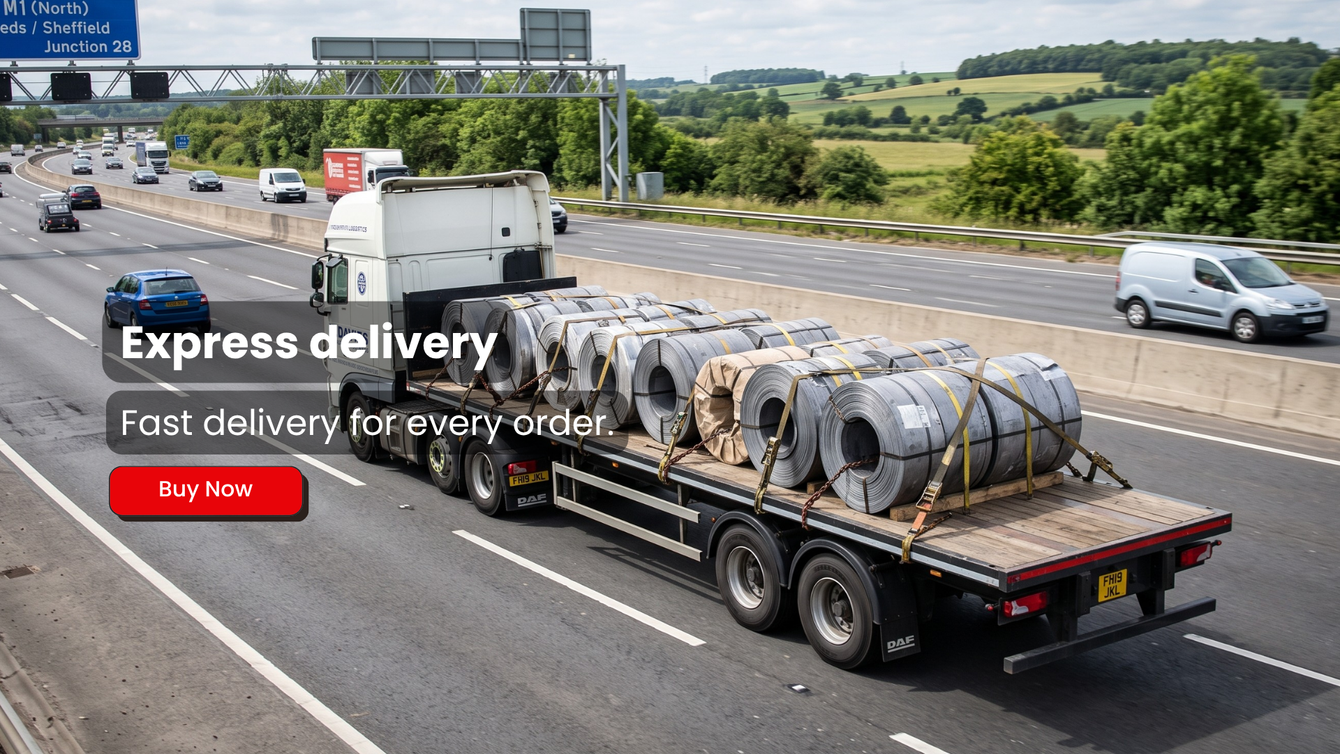 Abbey Metals | Lead | Express Delivery Lorry