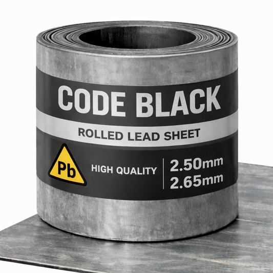 Lead Sheet - Code Black 2.50mm or 2.65mm