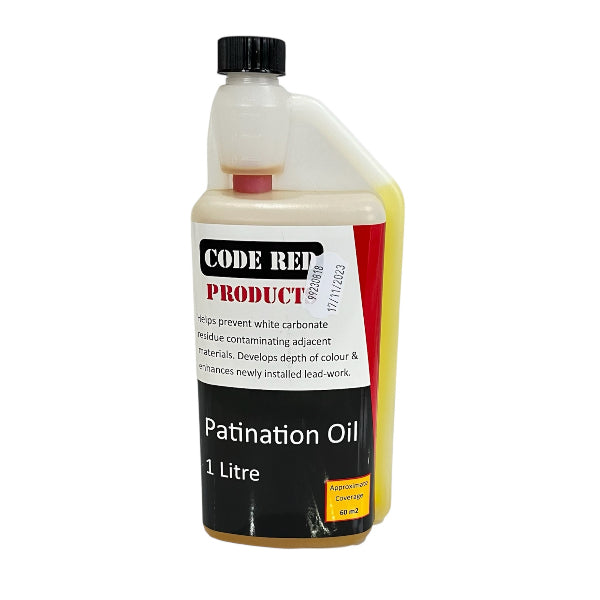 Patination oil - 1 litre bottle 